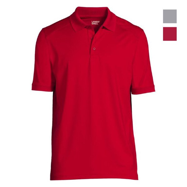 [33] Lands End Unisex Rapid Dry Active Polo Shirt